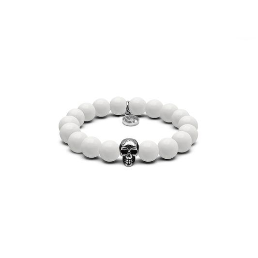 Perlenarmband  Malaysia Bikerskull