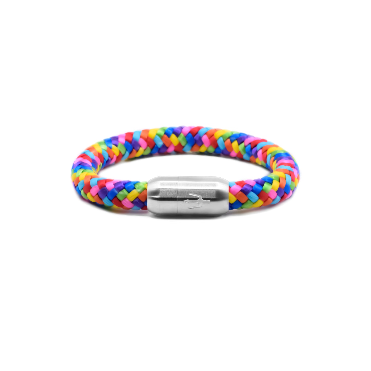 Armband Segeltau Maritim Regenbogen