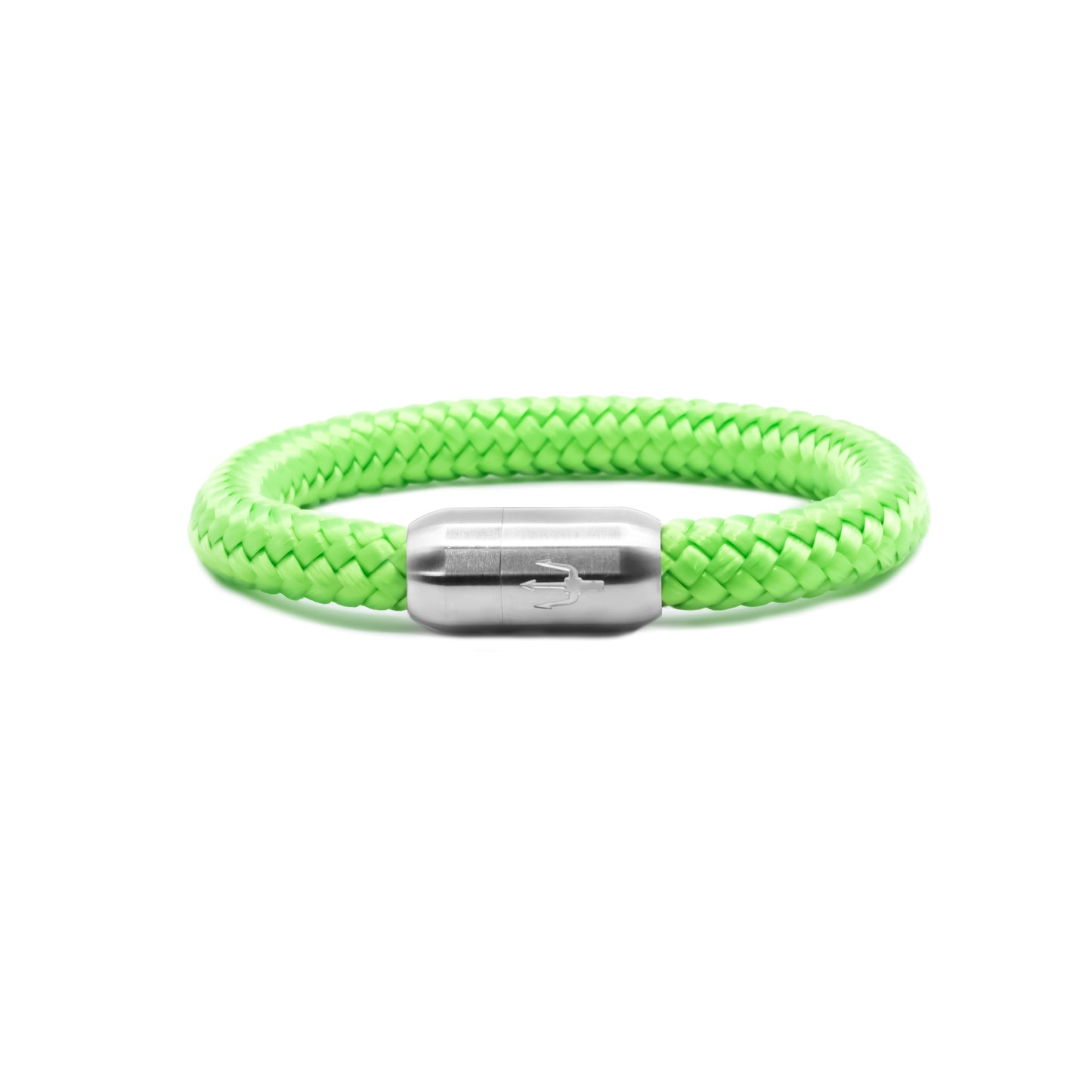 Armband Segeltau Maritim Neon Grün